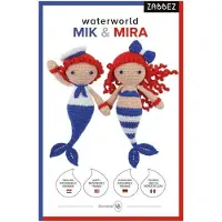 Durable Haakpakket Bas den Braver Zabbez mermaids Mik & Mira