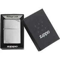 Zippo aansteker Vintage Chrome High Polished