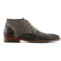 Rehab Men Salvador Zig Zag Dark Grey-Schoenmaat 44
