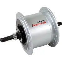 Shimano Nexus C6000 dynamo-nav voorwiel, 2.4W, grijs, 36 gaten / 9 x 100 mm, grijs, 36 gaten