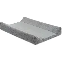 Jollein Aankleedkussenhoes Bliss Knit 50x70cm - Storm Grey