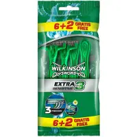 Wilkinson Sword Extra 3 Sensitive Scheermesjes 6+2 st