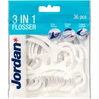 Jordan 8x Flosser 3-in-1 50 stuks
