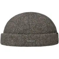 Stetson Lavoy Herringbone Wool Dockermuts by