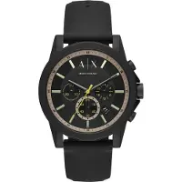Giorgio Armani Armani Exchvange horloges analoge quartz One Size Zwart 32012585