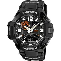 Casio GA-1000-1AER - Horloge - 52 mm - Kunststof - Zwart