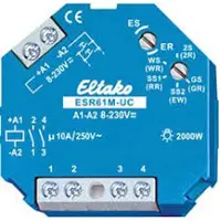Eltako 61200301 ESR61M Stroomstootschakelaar 230 V/DC, 230 V/AC 1 stuk(s) Tijdsduur: 0.1 - 14400 s 1x NO, 1x NO