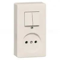 Honeywell Peha Peha Schakelaar Combinatie Stekkerdoos 1995 Zonder Massa - 00274521