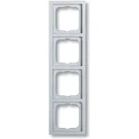 Busch-Jaeger 2CKA001754A4309 Frame Frame 4-voudig Future lineair Aluminium, Witaluminium (RAL 9006) 1 stuk(s)