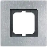 Busch-Jaeger 2CKA001754A4254 Frame Frame 1-voudig RVS 1 stuk(s)