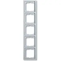Busch-Jaeger 2CKA001754A4310 Frame Frame 5-voudig Future lineair Witaluminium (RAL 9006), Aluminium 1 stuk(s)