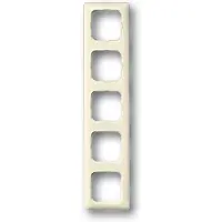 Busch-Jaeger Abb Busch-Jaeger Afdekraam 5-Voudig Creme Linear Bj