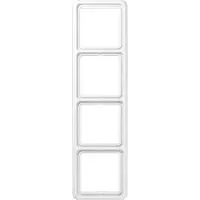 JUNG CD584WW Afdekking Frame 4-voudig Alpine-wit 1 stuk(s)