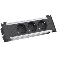 Bachmann KAPSA Klein 3x geaard stopcontact, GST18 -Stekker