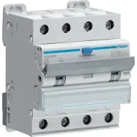 Hager aardlekautomaat 4, kar c, nom. (meet) 400v, nom. (meet)str 16a