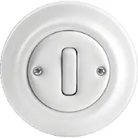 Busch-Jaeger 2CKA001012A2160 Wiptoets IP20 Wit