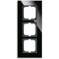 Busch-Jaeger 2CKA001754A4324 Frame Frame 3-voudig Zwart 1 stuk(s)