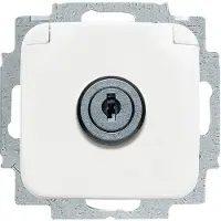 Busch-Jaeger BUSCH JAEGER 20 EUKSL-214-101 - SC - 2P+E - Wit - 250 V - 16 A - 71 mm