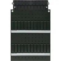 ABB haf installatiekast leeg hafonorm hld, zwart, (hxbxd) 330x220x75mm, din-rail