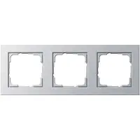 Gira 0213 25 Frame 3-voudig E2, Standaard 55, System 55 Aluminium 1 stuk(s)