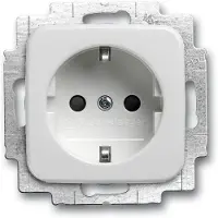 ABB 2CKA002013A5291 Apparaatinzetstuk Aanraakbeveiliging IP20 Wit, Zuiver wit (RAL 9010)