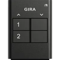 Gira 535210 eNet draadloze zender, 2-kanaals, antraciet