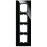 Busch-Jaeger 2CKA001754A4325 Frame Frame 4-voudig Zwart 1 stuk(s)