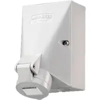 MENNEKES MEN 585ZA CEE wandcontactdoos 16A 3p. 12h 50V f.terminals