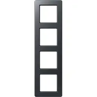 JUNG Montageframe 4f anth mt A / A FLOW Kst AF584BFANM
