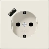 JUNG Stopcontacten, LS1520-18A met USB type A stopcontact SCHUKO