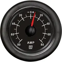 VETUS Ammeter 80a 12-24v Zilver 52 mm