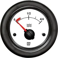 VETUS Water Level Indicator 12-24v Zilver 52 mm