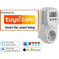 2Heat TC500 WIFI GS plugin thermostaat / pompschakelaar, TUYA compatible