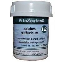 Vitazouten Calcium sulfuricum VitaZout nr. 12