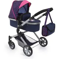 Bayer - Poppenwagen City Neo - Blauw en Roze
