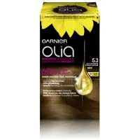 Garnier 3x Olia Permanente Crèmekleuring 5.3 Licht Goudbruin