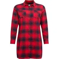 Urban Classics Blousejurk marine / rood