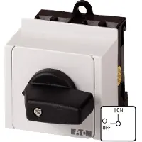 Eaton Power Quality T0-1-102/IVS - 2P - Zwart - Wit - IP30