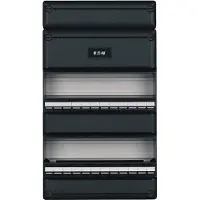 Eaton systeem 55 installatiekast leeg, zwart, (hxbxd) 131x230x395mm