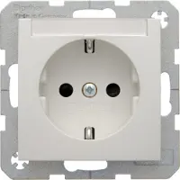 Berker 47498989, Type F, Wit, Duroplast, IP20, 250 V, 16 A
