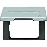 Hager Berker aluminium tussenring met scharnierend deksel - 11547103