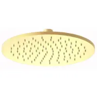 Plieger Roma hoofddouche 25cm geborsteld goud