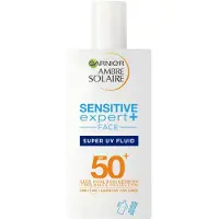 Garnier 2x Garnier Ambre Solaire Sensitive Expert+ Super Uv Gezicht Fluid Spf 50+ 40 Ml