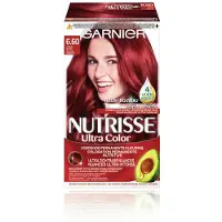 Garnier 3x Nutrisse Ultra Color Permanente Haarkleuring 6.60 Vurig Rood