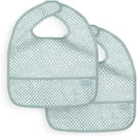 Jollein Slab Waterproof Snake - Soft Green - 2 Stuks