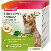 Beaphar 6x Schapenvet Bonbons Zeewier 245 gr