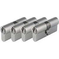 Ivana Urban Cilinderslot - Profielcilinder - SKG** - 60mm - 4 Stuks - Gelijksluitend