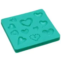 Kitchencraft Siliconen mal - hartjes - Sweetly Does It | Kitchen Craft