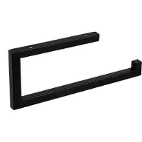 Differnz Handdoekdrager 35x14cm Zwart