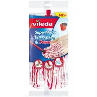 Vileda 12x Super Mocio Microvezel & Power Navulling